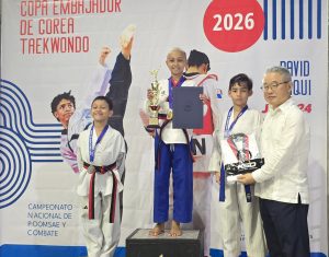 Siegerehrung Poomsae Panama